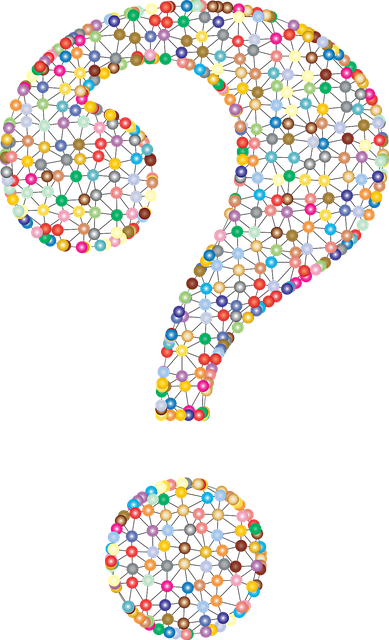 colourful question mark